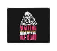 Tappetino Per Il Mouse Da Gioco, Waiting For Something To Happen On Oak Island Mouse Pad Base In Gomma Tappetino Mouse Pad Antiscivolo Tappetino Da Gaming Per Computer Gaming 25X30Cm