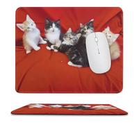 Tappetino per il Mouse Five Kittens Tappetino per Mouse Ufficio 25x30cm