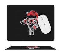 Tappetino per Il Mouse Funny Christmas Giraffe Confortevole Tampone per Mouse Antipolvere Gaming Mousepad per Casa Notebook Laptop 25X30Cm