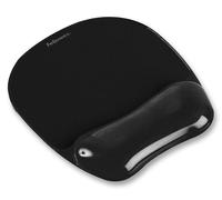 Tappetino per il Mouse Gel Nero FELLOWES Computer Prodotti 9112101 Confezione 1