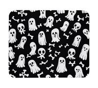 Tappetino per Il Mouse Ghosts Bone Funny Antipolvere Tappetino per Mouse Lavabile Gaming Mousepad per Pc Ufficio Casa 25X30Cm