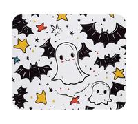 Tappetino per Il Mouse Ghosts Spider Web Hand Drawn Pattern Superficie Liscia Tappeto Mouse Ergonomico Gaming Mousepad per Casa Ufficio Laptop 25X30Cm