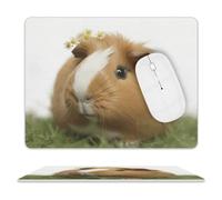 Tappetino per Il Mouse Guinea Pig Confortevole Tappetini Mouse Superficie Liscia Gaming Mousepad per Ufficio Laptop Casa 25X30Cm