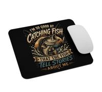 Tappetino per il Mouse I'm So Good At Catching Fish Funny Fishing Tampone