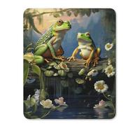 Tappetino per Il Mouse Many Frogs Sing On The Branches Confortevole Tappetino per Mouse Superficie Liscia Gaming Mousepad per Laptop Ufficio Pc 25X30Cm