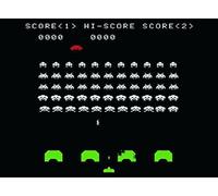 Tappetino per il mouse, motivo Space Invaders Arcade Game