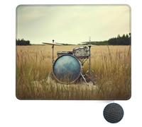 Tappetino per Il Mouse Music in Field Antiscivolo Tampone per Mouse Multifunzionale Gaming Mousepad per Ufficio Laptop Notebook 25X30Cm