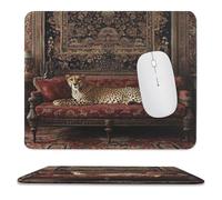 Tappetino per Il Mouse Native American Ethnic Rustic William Morris Flowers Pratica Tampone per Mouse Lavabile Gaming Mousepad per Laptop Computer Ufficio 25X30Cm