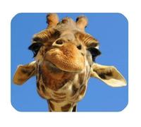 (Tappetino per il mouse) Pittura creativa Personalizzata di alta qualità Eco-gomma rettangolo Mousepad Giraffa Gaming Mousepad