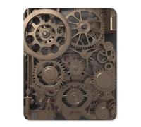 Tappetino per Il Mouse Steampunk Mechanical Gears Superficie Liscia Tappeto Mouse Antisfilacciamento Gaming Mousepad per Computer Ufficio Laptop 25X30Cm