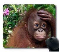 (Tappetino per il mouse) Tappetino mouse per mouse rettangolino personalizzato Monkey Mouse PM0925300