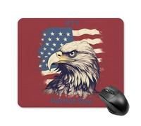 Tappetino per Il Mouse U.S. Flag 911 Patriot Day Bordi Cuciti Tappetino Mouse Antiscivolo Gaming Mousepad per Computer Casa Pc 25X30Cm