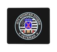 Tappetino per il Mouse Us Iraq Veteran 10th Mountain Division Tappetini