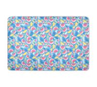 Tappetino per imparare a usare il vasino con angurie rosa e blu, extra large, altamente assorbente, traspirante, per bambini, adulti, animali domestici, 132,1 x 86,4 cm (lunghezza x larghezza)