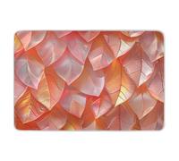 Tappetino per imparare a usare il vasino di salmone con foglie di architettura finte, altamente assorbente, per bambini, adulti, animali domestici, 132,1 x 86,4 cm (lunghezza x larghezza)