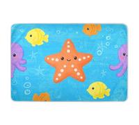 Tappetino per imparare a usare il vasino, morbido e assorbente, piatto, per bambini, 132,1 x 86,4 cm (lunghezza x larghezza), impermeabile, per cama ninos