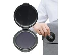Tappetino per impronte digitali portatile - Identificatore senza inchiostro | Dispositivo per forniture notarili per sicurezza identità, scuole, artigianato, timbri per documenti, strumento di verific