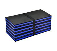 Tappetino per inginocchiarsi meccanico, 116 x 40 x 2,5 cm, pieghevole, 1 tappetino meccanico leggero per lavorare sotto l'auto, comodo cuscino multifunzionale per le ginocchiere per garage