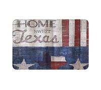 Tappetino Per Ingressi 40x60cm, Home Sweet Texas Star Vintage Bagno Tappeto Bambini Tappetino Antiscivolo Per Il Bagno Lavabile Cucina Tappeto