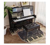 Tappetino per isolamento acustico termico e a prova di umidità Tappetino speciale ammortizzante Sgabello per pianoforte Tappetino con cancellazione del rumore E 70 * 160cm+110 * 110cm