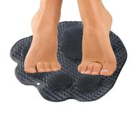 Tappetino per la pulizia dei piedi, massaggiatore per piedi e doccia, con setole e ventosa antiscivolo, per atleti, donne incinte, anziani, persone ferite