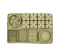 Tappetino per l'alimentazione lenta e leccatura del cane, tappetino per