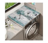 Tappetino Per Lavatrice Sopra Tappetino asciugapiatti super assorbente Fresh Flower, tappeto antiscivolo for bottiglie da cucina, bollitore di lusso, stoviglie, utensile bar(30 * 40 cm,Style3)