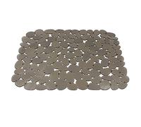 Tappetino per lavello da cucina, tappetino protettivo per lavello, tappetino in plastica, tappetino protettivo per lavello, tappetino per asciugare i piatti (marrone)