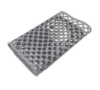 Tappetino per lavello in silicone resistente al calore con caratteristiche pieghevoli e antiscivolo, progettato per proteggere le superfici del lavandino e promuovere la circolazione dell'aria