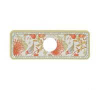 Tappetino per lavello in terra di diatomee, 38 x 13 cm, asciugatura rapida | Materiale di terra di diatomee, assorbe l'acqua istantaneamente, mantiene i banconi asciutti, dimensioni 38 x 13 cm