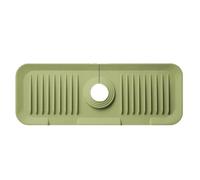 Tappetino per lavello paraspruzzi | Tappetino drenante in silicone per lavello da cucina | 14,9 x 38,1 cm cucina paraspruzzi rubinetto di scarico per