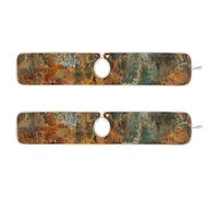 Tappetino per lavello per lavello da cucina assorbente tappetino appendibile per bancone della cucina Previene l'accumulo di umidità 76,2 cm - Pittura antiruggine astratta vintage disordinata