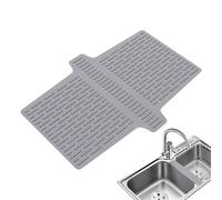 Tappetino per lavello - Protezioni divisori per lavello da cucina - per piano di lavoro bagno, rubinetto di scarico scarico flessibile che funziona come strumento multiuso in cucina, adattabile inclus