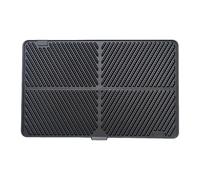 Tappetino per lettiera per gatti, impermeabile, pieghevole, per proteggere il pavimento, multiuso con design robusto, forniture per gattini per area di alimentazione e facile da pulire, per casa