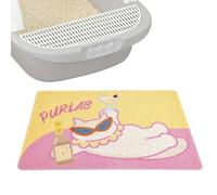 Tappetino per lettiera per gatti - zerbino resistente ai | tappetino per lettiera per gatti per pavimenti, per piccole medie e grandi razze gattini interni esterni, cucina, bagno