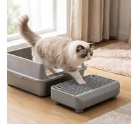Tappetino per lettiera per gattini, sgabello a pedale gatti anziani,