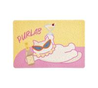 Tappetino per lettiera, riutilizzabile, resistente ai, per interni ed esterni, ad angolo, cucina, bagno, appartamento, ingresso, per razze piccole e grandi