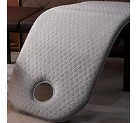 Tappetino per lettino da massaggio, spesso 7,1 cm, antiscivolo, in spugna ad alta densità, con foro per il viso, per saloni di bellezza, 60 x 180 cm