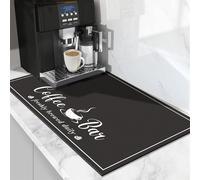 Tappetino per macchina caffè assorbente in PU antiscivolo tampone asciugapiatti