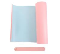 Tappetino per Manicure in PU 70x35 CM con Cinghia Pieghevole | Superficie Morbida ma Ferma, Mantieni Ordine Sul Piano, per Consulenze e Uso su Scrivania