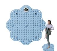 Tappetino per massaggio ai piedi con conteggio intelligente, tappetino ergonomico per riflessologia per camminare, incorporato con 5 magneti per rilassare i piedi, materiale per comfort e cura dei