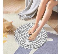 Tappetino per massaggio ai piedi da 55 cm di diametro, per yoga, ufficio,