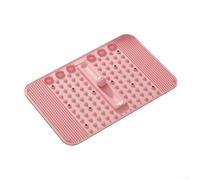 Tappetino per massaggio ai piedi in TPE con doppia texture Split Ball Zone e 12 magneti per una migliore stimolazione della suola e recupero muscolare (rosa)