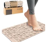 Tappetino per massaggio ai piedi, massaggiatore per piedi portatile, tappetino per agopressione per piedi, riduce la tensione plantare e promuove la circolazione sanguigna, tappetino per riflessologia
