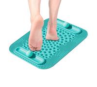 Tappetino per massaggio ai piedi - Tamp per stimolatore del piede testurizzato, massaggiatore riflesso multi-zone | Mat di recupero di esercizio per il flusso sanguigno e il comfort delle gambe