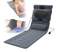 Tappetino per massaggio completo del corpo con calore, massaggiatore per gambe e piedi, cuscinetto per massaggio a vibrazione per tutto il corpo, cuscinetto per massaggio shiatsu, massaggio a 9