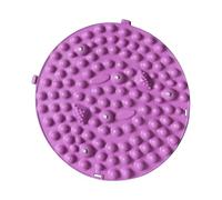 Tappetino per massaggio plantare e digitopressione Cuscino for massaggio ai piedi Tappetino for agopuntura Piastra for le dita multicolore(Purple)