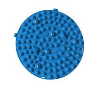 Tappetino per massaggio plantare e digitopressione Cuscino for massaggio ai piedi Tappetino for agopuntura Piastra for le dita multicolore(Blue)