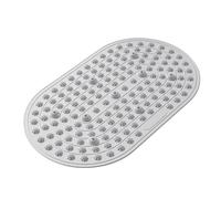Tappetino per massaggio plantare e digitopressione Tappetino for digitopressione 45x75 cm for massaggio ai piedi in gomma multicolore for il relax(Gray)