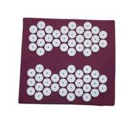 Tappetino per massaggio plantare e digitopressione Tappetino portatile for digitopressione Fascite plantare Sperone calcaneare Arco antistress Viola
